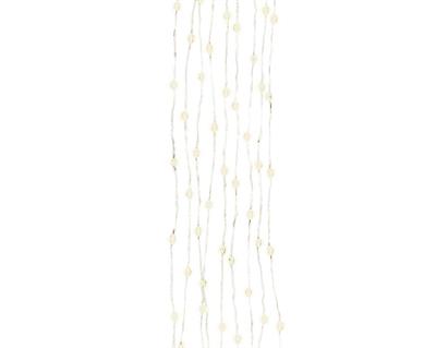 CATENA LUMINOSA 65CM 40 MICRO LED LUCE CALDA