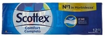 FAZZOLETTI SCOTTEX 12 PZ 4 VELI