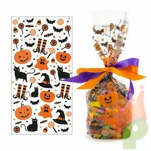 SACCHETTI 12,5+3X24CM HALLOWEEN 20PZ