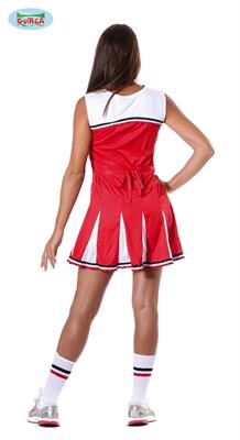 COSTUME CHEERLEADER ADULTA TAGLIA  XL