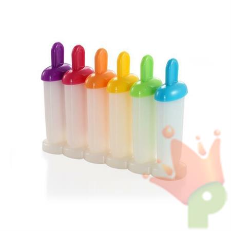 STAMPI PER GELATI/GHIACCIOLI BAMBINI 6PZ