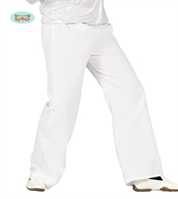 PANTALONI BIANCHI DISCO TG. L 52-54