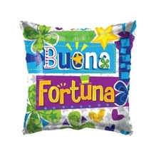 PALLONCINO MYLAR 18INCH BUONA FORTUNA