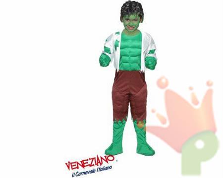 COSTUME MOSTRO VERDE BABY ANNI 4-7