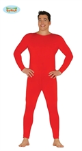 COSTUME TUTA CALZAMAGLIA ROSSA ELASTICIZZATA ADULTO TAGLIA M L