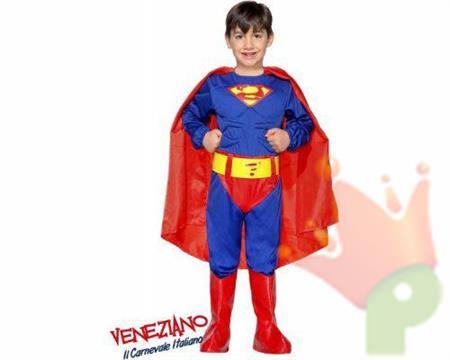 COSTUME SUPER EROE BABY ANNI 4-7 C7