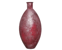 VASO ROSSO EFFETTO GHIACCIO 29X59 CM