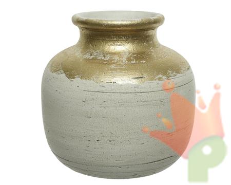 VASO TERRACOTTA GOLD