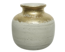 VASO TERRACOTTA GOLD