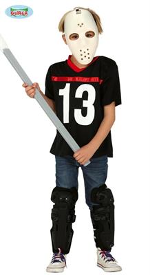 COSTUME JASON HOCKEY VENERDI 13 TG. 5-6 ANNI