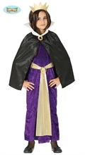 COSTUME STREGA MALVAGIA BAMBINA 5-6 ANNI