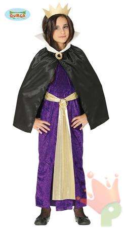 COSTUME STREGA MALVAGIA BAMBINA 7-9 ANNI