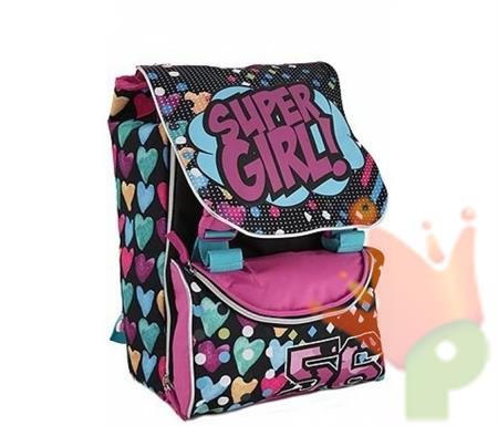 ZAINO ESTENSIBILE + ASTUCCIO BLINK SUPER GIRL