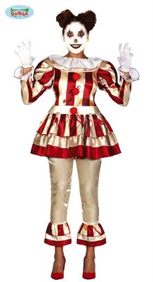 COSTUME CLOWN PENNYWISE DONNA TG. M 38-40