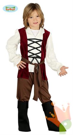 COSTUME LOCANDIERE TG. 3-4 ANNI