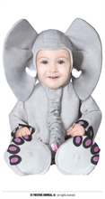 COSTUME BABY ELEFANTE 12-18 MESI