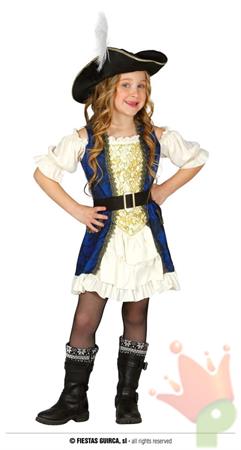 COSTUME PIRATA LUXURY BAMBINA 7-9 ANNI