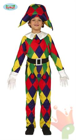 COSTUME ARLECCHINO BAMBINO 5-6 ANNI