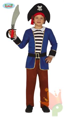 COSTUME PIRATA BAMBINO 7-9 ANNI