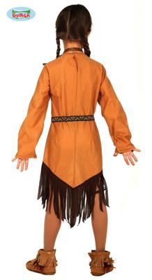 COSTUME INDIANA BAMBINA 5-6 ANNI