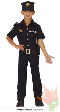 COSTUME POLIZIA TG. 3-4 ANNI