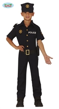 COSTUME POLIZIA TG. 5-6 ANNI