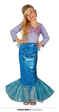 COSTUME SIRENA TG. 5-6 ANNI