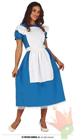 COSTUME PRINCIPESSA BLUE LITTLE GIRL TG. 38-40