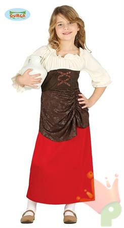 COSTUME LOCANDIERA TG. 3-4 ANNI