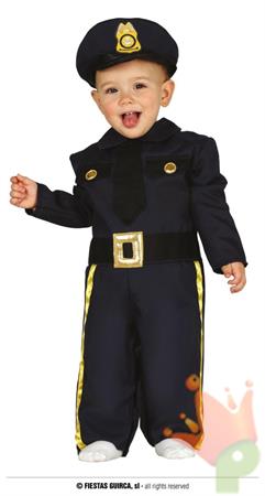 COSTUME BABY POLIZIA 12-18 MESI