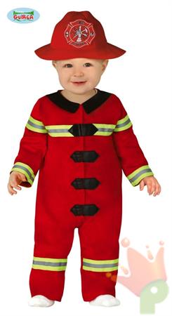 COSTUME BABY POMPIERE 6-12 MESI