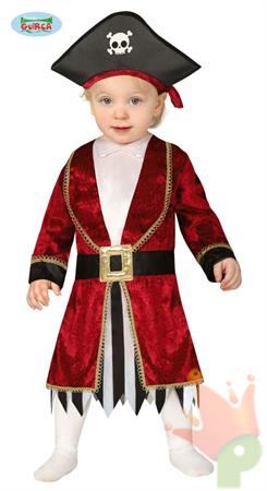 COSTUME BABY PIRATA 6-12 MESI