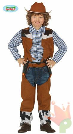 COSTUME COWBOY BAMBINO UNISEX 5-6 ANNI