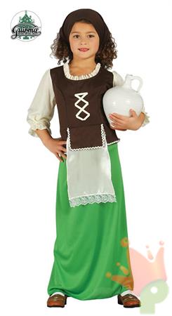 COSTUME PASTORELLA VERDE TG. 5-6 ANNI