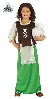 COSTUME PASTORELLA VERDE TG. 5-6 ANNI