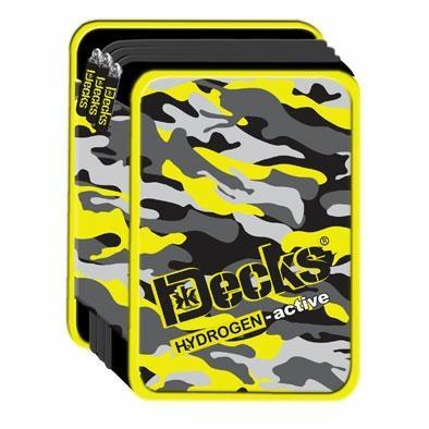 ASTUCCIO 3ZIP CAMOUFLAGE GIALLO