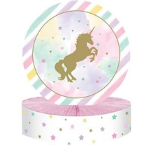 CENTROTAVOLA 30X23CM UNICORN SPARKLE