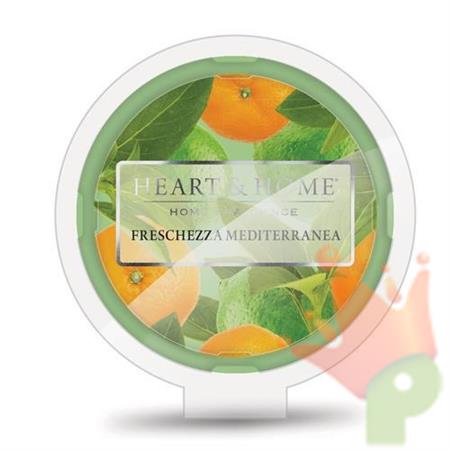 CIALDA IN CERA DI SOIA HEART & HOME 26 G FRESCHEZZA MEDITERRANEA