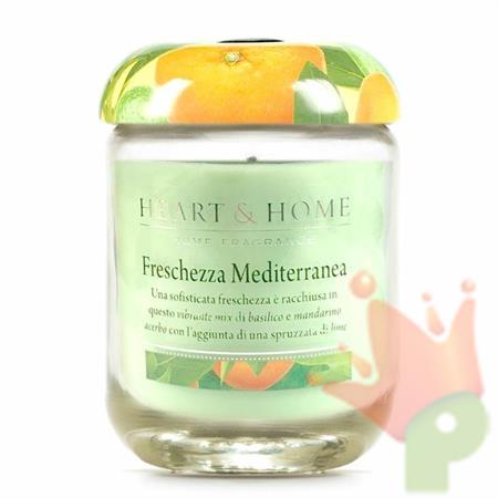 CANDELA HEART & HOME 340 G FRESCHEZZA MEDITERRANEA