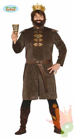 COSTUME RE MEDIEVALE ROBERT BARATHEON ADULTO TAGLIA  M