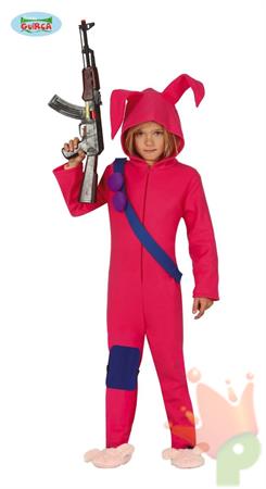 COSTUME CONIGLIETTO SOLDATO BAMBINO 7-9 ANNI