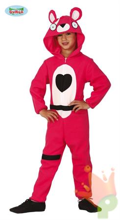 COSTUME ORSO ROSA BAMBINO 7-9 ANNI