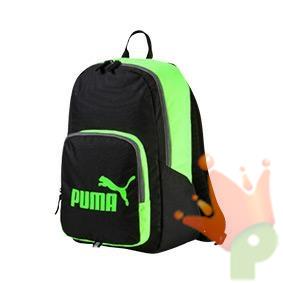 ZAINO TEEN PUMA NERO-VERDE