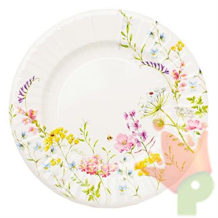 PIATTI 27CM BOHEMIAN GARDEN 8PZ