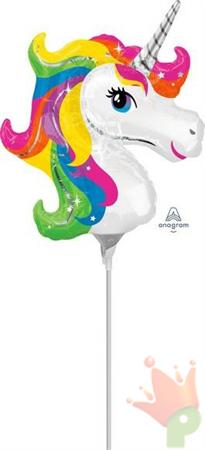 PALLONCINO MINISHAPE RAINBOW UNICORN