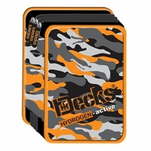 ASTUCCIO 3ZIP CAMOUFLAGE ARANCIO