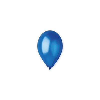 PALLONCINI 12INCH - 30CM LARGE METAL BLU 100PZ