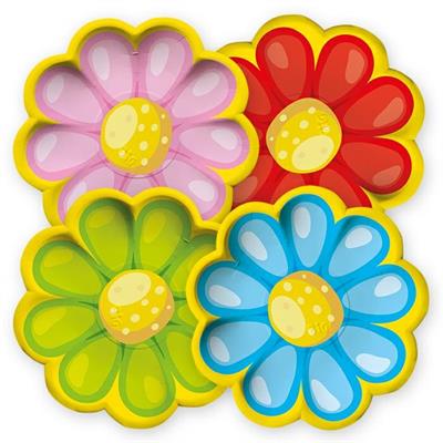 PIATTI 21CM MIX #PETALOSO 8PZ