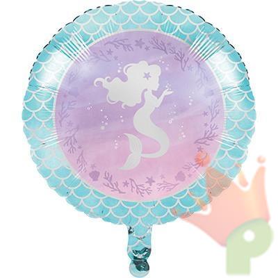 PALLONCINO MYLAR 18INCH 45CM SIRENA