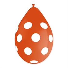 PALLONCINI 12INCH ALL AROUND POIS ARANCIO 10PZ